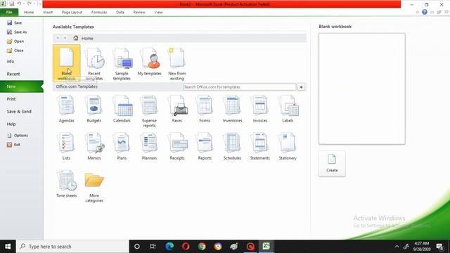 MS EXCEL (FILE TAB) CLEAR EXPLANATION смотреть онлайн