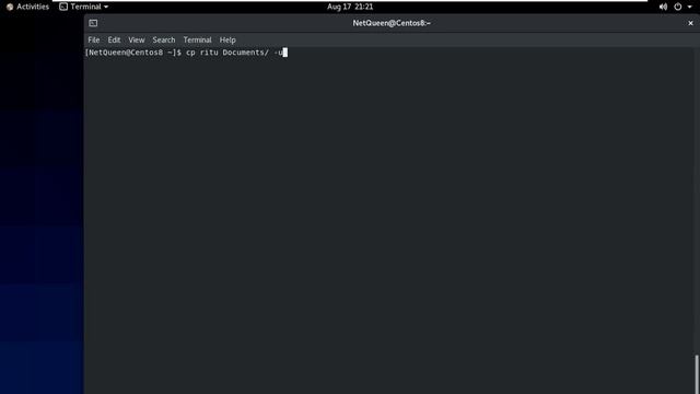Copy file & directory with "cp" command in CentOS 8, Linux for beginners in Bangla! смотреть онлайн
