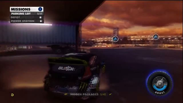 Dirt Showdown: Parking Lot (Battersea) - All Hidden Packages смотреть онлайн