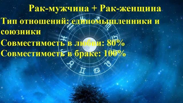 Совместимость Рак-мужчина и Рак-женщина смотреть онлайн