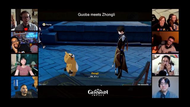 Guoba meets Zhongli | Genshin Impact Reaction Mashup смотреть онлайн