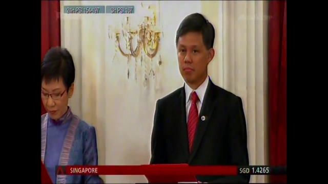 Swearing-in of Cabinet Ministers (Oct 1) смотреть онлайн