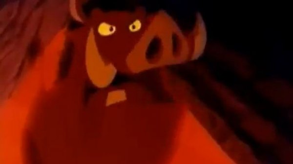 The Lion King - Mr. Pig in fast & slow.