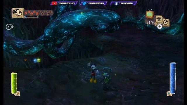 Epic Mickey Gameplay Part 12 (Wii) Inside the Blot Final Battle & Ending смотреть онлайн