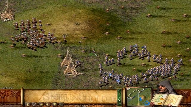 Stronghold нападение Castle Leeds замок Лидс