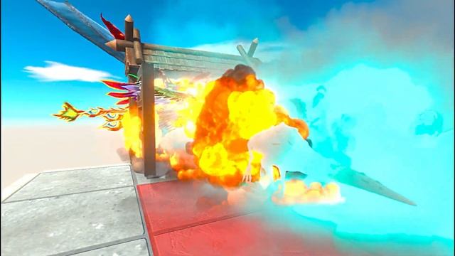 5 Levels of ICE AGE DINOSAUR - Animal Revolt Battle Simulator смотреть онлайн