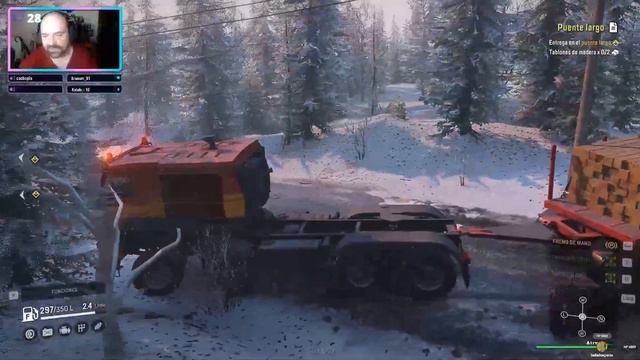 Snowrunner PC | Cap. 33 | Gameplay Español смотреть онлайн