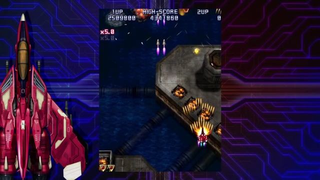 Raiden IV Xbox 360 720P gameplay смотреть онлайн