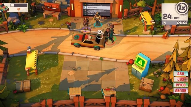 OVERCOOKED WITH CARS?? - Speed Crew Ep1 (4-Player Switch Gameplay) смотреть онлайн
