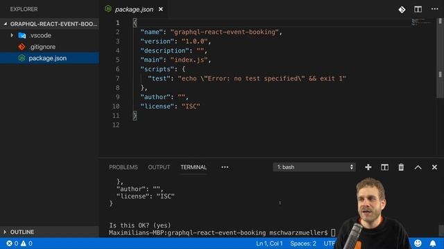 #2 API Design & Project Setup | Build a Complete App with GraphQL, Node.js, MongoDB and React.js смотреть онлайн