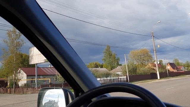 Нарышкино из окна автомобиля, Орловская область, 17.05.2022 смотреть онлайн