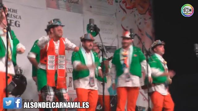 Presentación Pa religión la mía (con letra) en la noche carnavalesca de La Linea смотреть онлайн