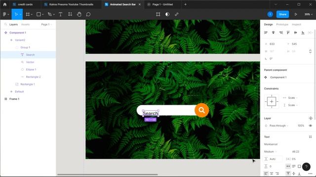 Cool Search Bar Blinking Animation using Figma (2022) смотреть онлайн