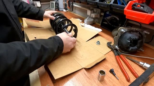 Audi A6 C7 Front Coil Spring Replacement