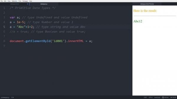 Data Types | Nataraja Murthy | JS #5 | Stay Safe and Learn #WithMe