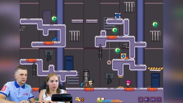 Нас ПОЙМАЛИ! ПОБЕГ из КОСМИЧЕСКОЙ ТЮРЬМЫ в Игре Space Prison Escape от МАМЫ и ПАПЫ FFGTV смотреть онлайн