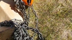 Обзор цепной тали грузоподъемностью 3 тонны