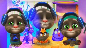 Мой Говорящий Том 2 #35 друзья Анджела Ухаживаем за питомцем #Том_2 #Том