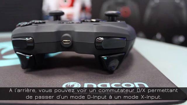 Nacon GC-200WL | Manette PC Sans-fil | Présentation