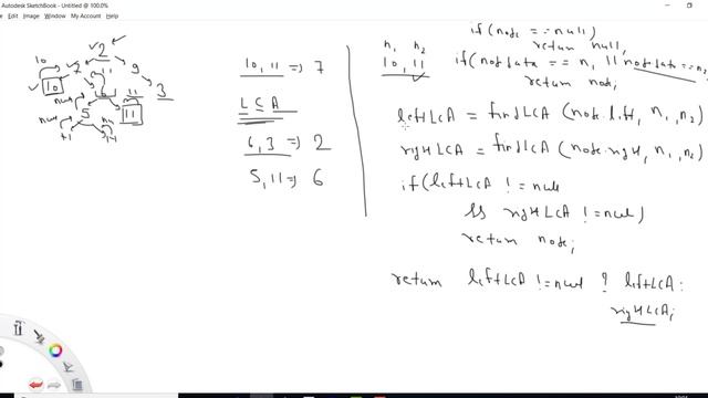Binary Tree - 64: Find Lowest Common Ancestor (LCA) of two given values in Binary Tree смотреть онлайн