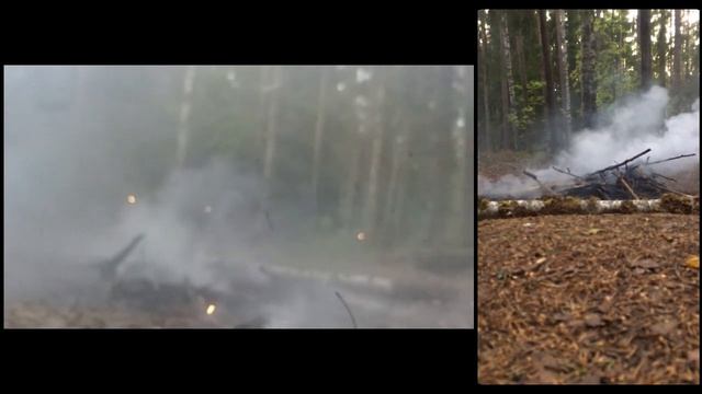 Как быстро потушить костер?/How to put out a bonfire quickly? смотреть онлайн