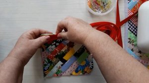 Футляр для очков своими руками, утилизация  остатков ткани.