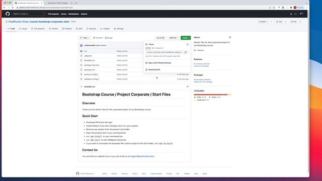 Bootstrap 5 Corporate Full Build: Setup Boilerplate (Part 2) смотреть онлайн