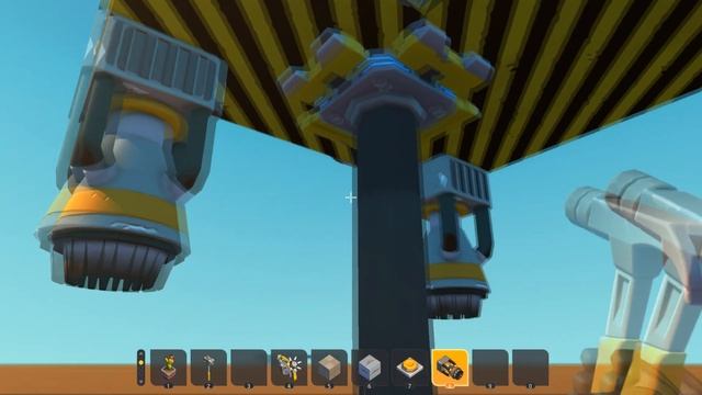 Как сделать Тачку Летучку в Scrap Mechanic смотреть онлайн