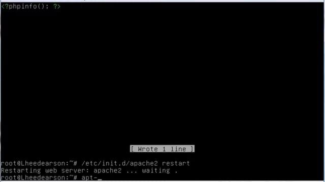 Install Web Server, mySQL, PhpMyAdmin Debian ( Debian Pembelajaran 2 ) смотреть онлайн