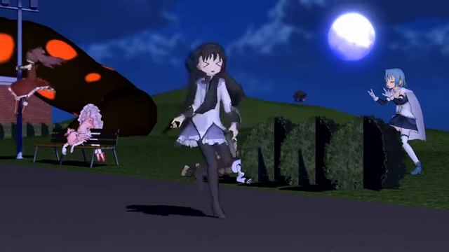 Mahou Shoujo Madoka Magica AMV Levan Polkka Go home Homura you are drunk 2014 Fun смотреть онлайн