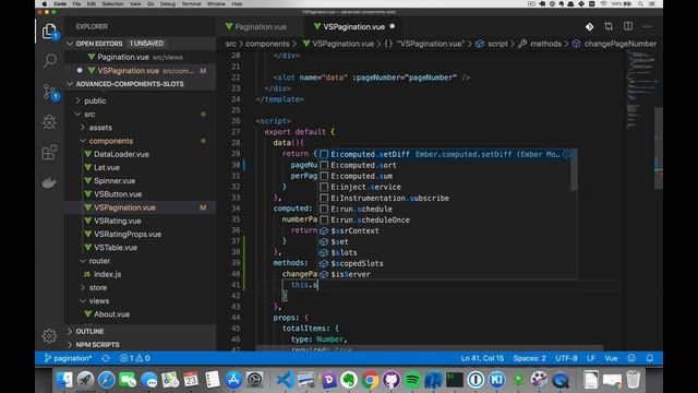 Building a Reusable Pagination Component in VueJS смотреть онлайн