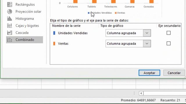 Como agregar segundo eje en Excel - Clase 14 - Excel Financiero смотреть онлайн