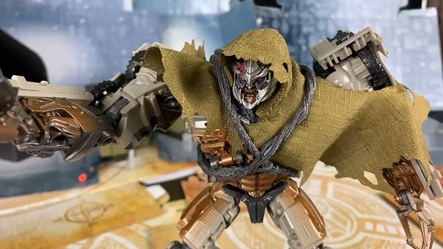 Megatron VS Megatron VS Megatron!!! Transformers Stop Motion Animation Battle смотреть онлайн