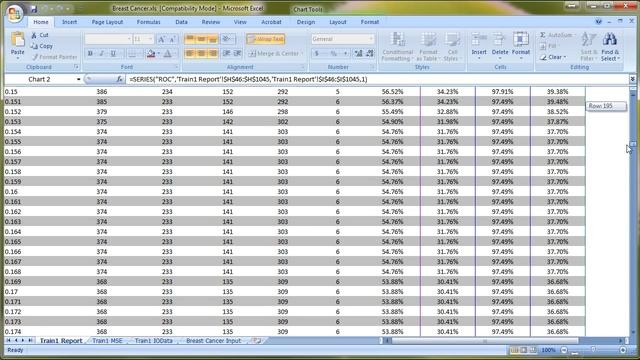 ROC Curves in NeuroSolutions for Excel смотреть онлайн