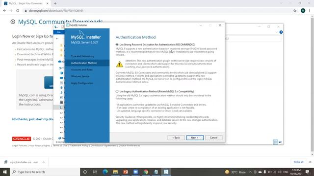 How to Install MySQL Server 8.0.28 and Workbench on Windows 10 смотреть онлайн