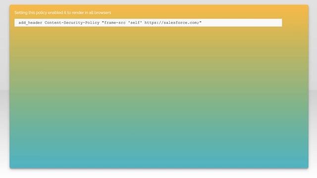 Refused to display in a frame because an ancestor violates the following Content Security Policy... смотреть онлайн