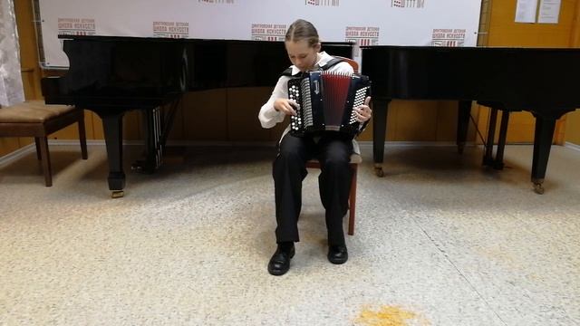 На сопках Маньчжурии - И. Шатров (исп. Подчасова Юлия, 12 лет)