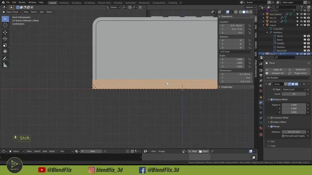 Mini Curso Blender 2.9 Nivel Básico | Modelado, Shading e Iluminación | Parte 02 Modelado смотреть онлайн