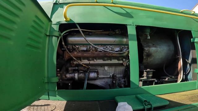 Обзор тепловоза ТУ4-3003. Осмотр и проверка узлов/агрегатов перед выездом. Апшеронская узкоколейка смотреть онлайн