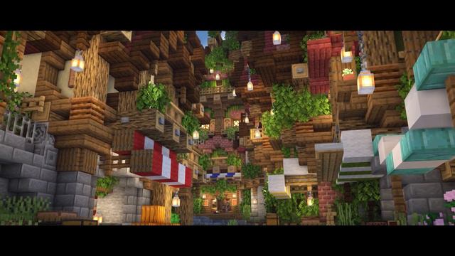 Minecraft | Fantasy Town Ep4 | My Favorite View смотреть онлайн