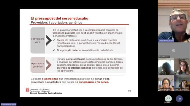 Formació gestió econòmica curs 23/24 смотреть онлайн