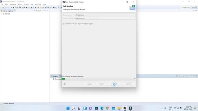 How to configure tomcat server in eclipse IDE ? | KK HingiGyan | Java | Apache Tomcat смотреть онлайн