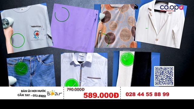 BÀN ỦI HƠI NƯỚC CẦM TAY BEAR GTJ-B10S1 смотреть онлайн