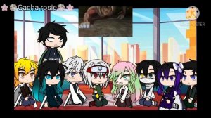 Demon Slayer Reacts to Attack on Titan Gacha club