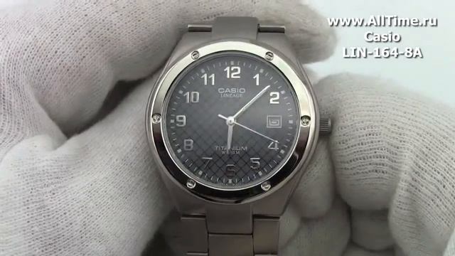 Мужские японские наручные часы Casio LIN-164-8A смотреть онлайн