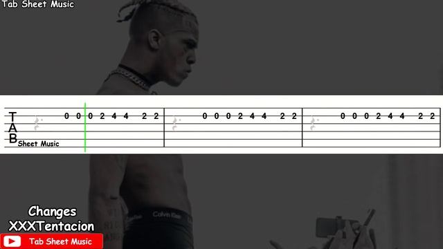 XXXTentacion - Changes Guitar Tutorial смотреть онлайн