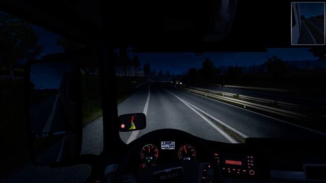 ETS 2 1.25 [open beta] MAN TGX Euro6 Rotterdam - London смотреть онлайн