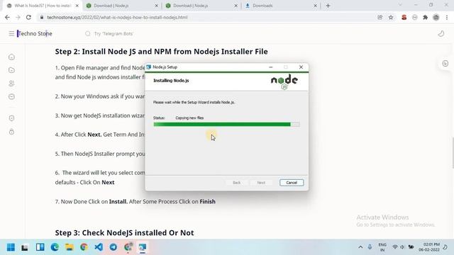 How to install NodeJS and NPM On windows In Hindi | How to Install NodeJS 2022 смотреть онлайн