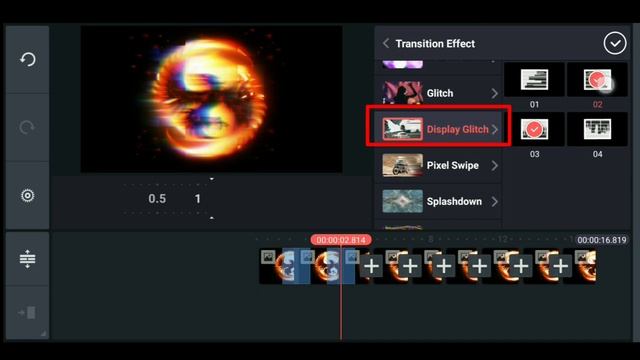 how to do glitch effect in kinemaster | in Android | смотреть онлайн