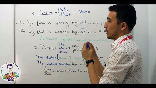 Relative Clause "Who" and "Whom" O'zbek Tilida by Otabek Musurmonov смотреть онлайн